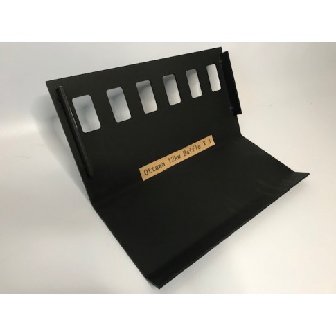 Replacement baffle plate for Ottawa 12kw stove
